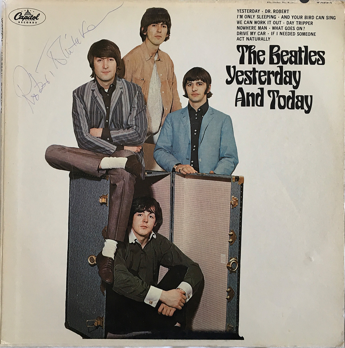 Front - The Beatles album Yesterday and Today