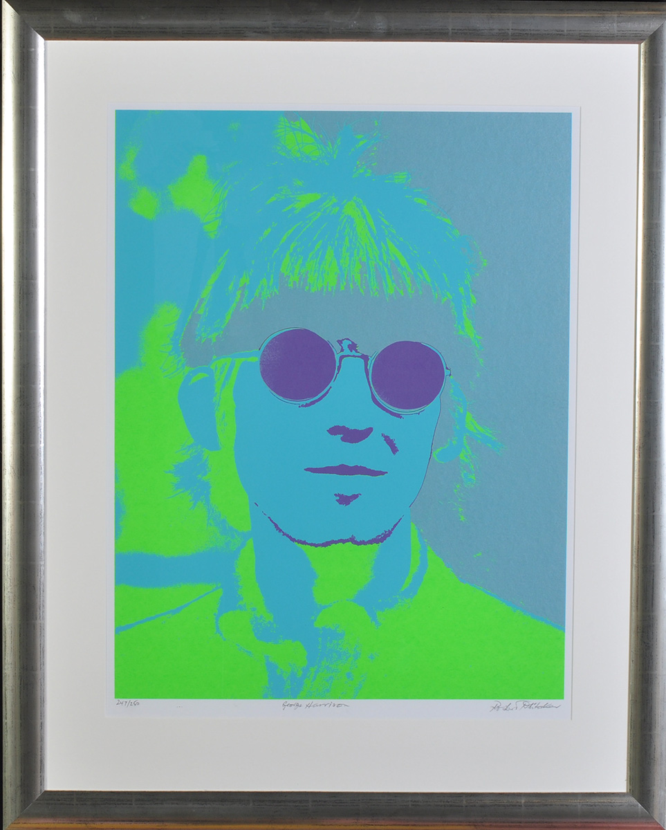 Unseen Beatles silkscreen prints by Robert Whitaker